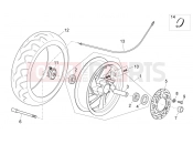 APRILIA Atlantic 300 Front wheel
