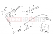 APRILIA Atlantic 300 Lock hardware kit