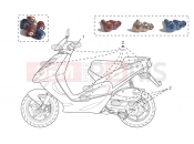 APRILIA SR 50 Di-Tech Acc. - Cyclistic components