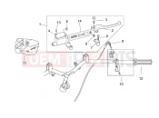 APRILIA SR 50 Di-Tech RH controls