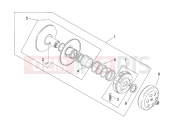 APRILIA SR 50 Di-Tech & Carb. Hong Zengr clutch