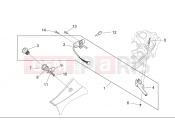 APRILIA SR 50 Di-Tech & Carb. Lock hardware kit