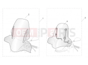 APRILIA SR 50 Di-Tech & Carb. Acc. - Windshields