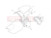 APRILIA SR 50 Di-Tech & Carb. Saddle - Handle