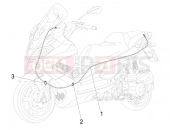 APRILIA SR MAX 125 bowden