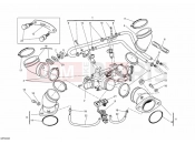 DUCATI 2008 Monster 696 THROTTLE BODY » INTAKE, CARBURETTOR
