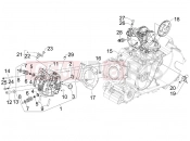 APRILIA SRV 850 Head unit - Valve