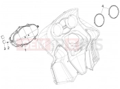 Meter combination - Cruscotto - Aprilia SRV 850 2014