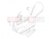 Windshield - Glass - Aprilia SRV 850 2014