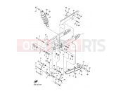 YAMAHA XVS 1300 A Midnight Star XVS1300A (11C1) 2007 REAR ARM & SUSPENSION