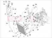 APRILIA SRV 850 Cooling system