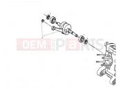 derbi Atlantis 50 2T Bullet Crankshaft