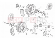 derbi Atlantis 50 2T Wheels
