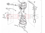 DERBI Atlantis 50 2T Carburettor