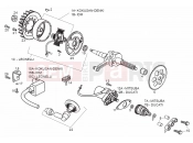 DERBI Atlantis 50 2T Cdi magneto assy