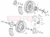 Wheels - Derbi Atlantis 50 2T Bullet 2003