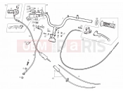 derbi Atlantis 50 2T Bullet Handlebar - Controls