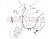 elektromos rendszer - Derbi Boulevard 125 4T 2010