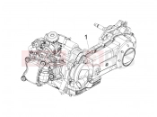 DERBI Boulevard 150 4T Engine, assembly
