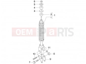 derbi Boulevard 150 4T Rear suspension - Shock absorber/s