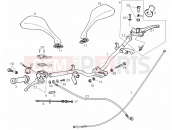 derbi Boulevard 200 4T Handlebar - Controls