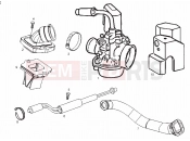derbi Boulevard 50 2T Carburettor