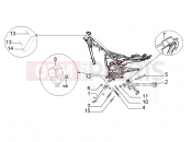 DERBI ETX 150 Center stand and side stand