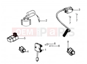 DERBI ETX 150 Electrical systems