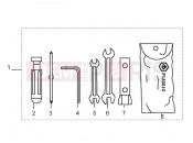 DERBI ETX 150 Tools