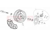 Front wheel - Derbi GP 50 2001