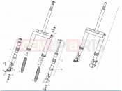 Front fork - Derbi GP 50 2002