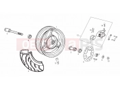 derbi GP1 50 Front wheel