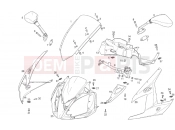 Body - Derbi GPR 50 2T 2013