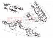 Cylinder - Piston - Derbi GPR 50 NUDE 2007