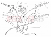 Handlebar - Controls - Derbi GPR 50 NUDE 2007