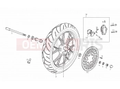 Front wheel - Derbi GPR 50 Replica 2005
