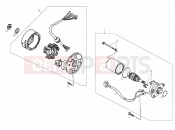 derbi QUAD DFW 50 Cdi magneto assy