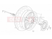 derbi Rambla 125-250 Front wheel