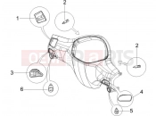 derbi Sonar 150 Selectors - Switches - Buttons