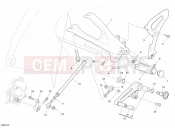 DUCATI 2008 DESMOSEDICI RR FOOTRESTS, LEFT » UNCLASSIFIED