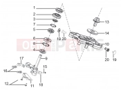 DERBI STX 150 Steering stem assembly