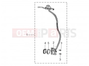 DERBI STX 150 Front brake assembly