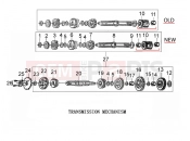 DERBI STX 150 GEARSHIFT MECHANISM