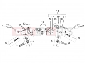 DERBI STX 150 Handlebar assembly