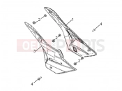 DERBI STX 150 Side cover