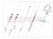 Front fork - Derbi Terra 125 2007