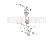 Rear shock absorber - Derbi Variant Sport 125 2012