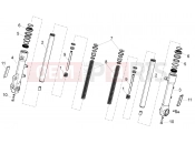 Front fork - Derbi Variant Sport 125 2016