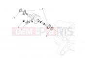 DERBI Variant Sport 50 Drive shaft