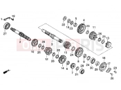 gilera Coguar Transmission